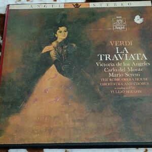 Angel Verdi La Traviata Vinyl with Elegant Cover .All The Albums In Bundle